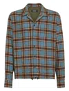 Dsquared2 Checked Drawstring Shirt In Multi
