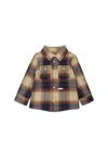 Dsquared2 Checked Shirt With Logo In Multi