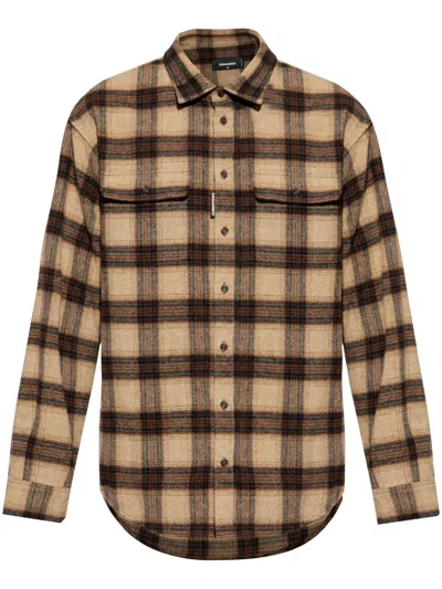 DSQUARED2 CHECKERED SHIRT