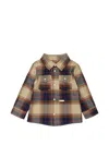 Dsquared2 Check-pattern Logo-plaque Shirt In Multi