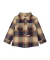 Dsquared2 Check-pattern Logo-plaque Shirt In Multi