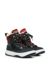 Dsquared2 Check-print Panelled Boots In Black