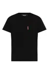 Dsquared2 Just Right Fit Label T-shirt In Black