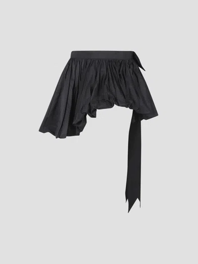 Dsquared2 Chic Mini Skirt In Black