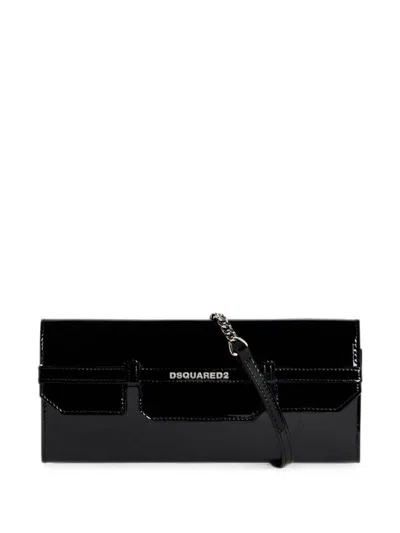 Dsquared2 Chic Night Clutch In Black