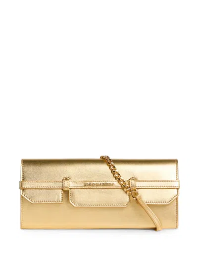Dsquared2 Chic Night Clutch In Blue