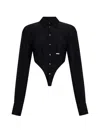 Dsquared2 Chic Night Loop Shirt In Black
