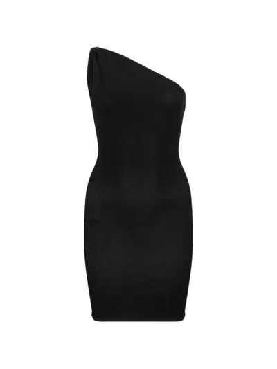 Dsquared2 Chic Night Mini Jersey Dress In Black