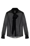 Dsquared2 Chiffon Pussy Bow Shirt