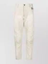 Dsquared2 Men's Cotton Twill Trousers With Embroidery