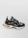 Dsquared2 Chunky Sole Sneakers Mesh Panels In Black