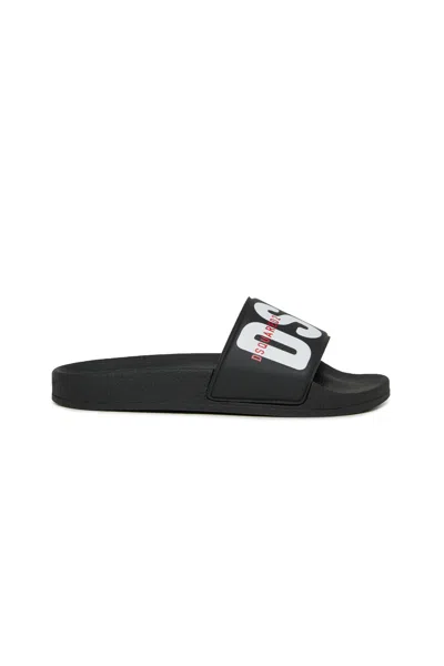 DSQUARED2 SLIDES WITH LOGO