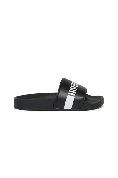 Dsquared2 Slides With Logo In Black