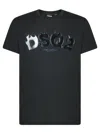 Dsquared2 Cigarette Fit T-shirt In Black