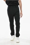 Dsquared2 Cigarette Fit Roll Up Pants With Side Hooks In Black