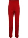 Dsquared2 Women's Dalma Cigarette Pant | Size 44 | S75kb0447s60581 In Red