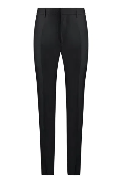 Dsquared2 Cigarette Trousers In Black