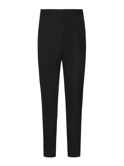Dsquared2 Cigarette Trousers Granit In Black