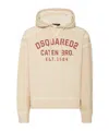 Dsquared2 Cipro Loose Fit Hoodie In Neutral