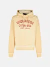 Dsquared2 'cipro' Sand Cotton Sweatshirt In Neutral