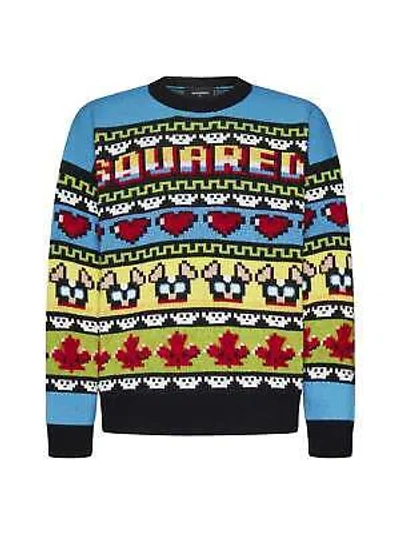 Pre-owned Dsquared2 Ciro Sweater In Multicolore