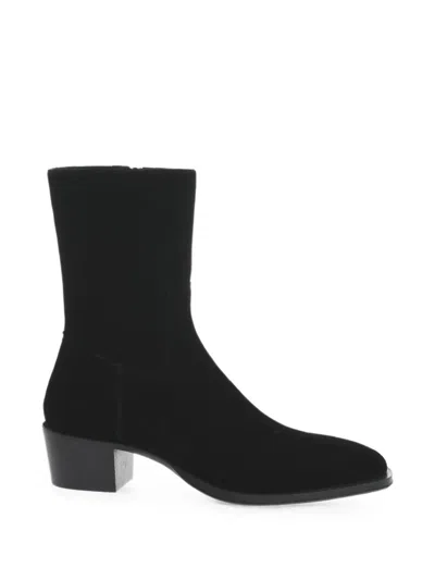 Dsquared2 City Nights Side-zip Ankle Boots In Black