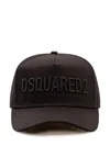 Dsquared2 Classic Adjustable Baseball Cap In Black
