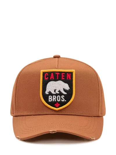 Dsquared2 Classic Baseball Cap In Cammello