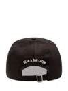 Dsquared2 Classic Baseball Cap In Nero+bianco
