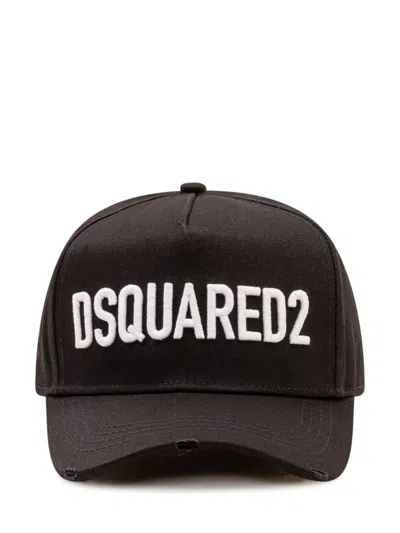 Dsquared2 Classic Baseball Cap In Nero+bianco