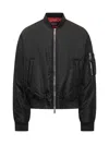 Dsquared2 Classic Bomber Jacket For Fw25 In Black