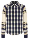 Dsquared2 Classic Check Drawstring Shirt In Multi