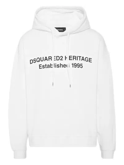 Dsquared2 Classic Cotton Sweater In White