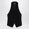 Dsquared2 Classic Vest Short Dress In Black