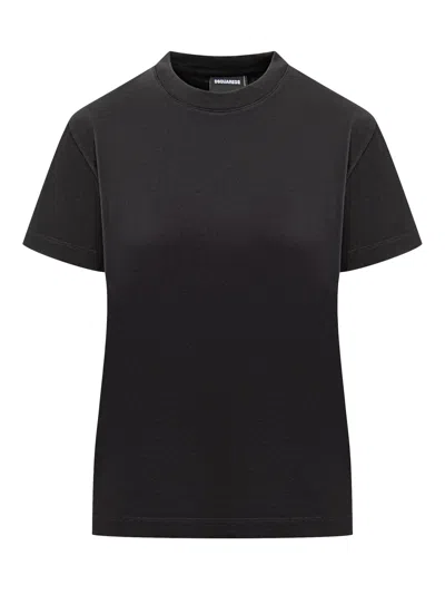 Dsquared2 Classic Giro Neck T-shirt In Black