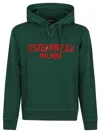Dsquared2 Cool Fit Hoodie Sweatshirt In Green