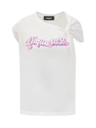 Dsquared2 Classic Logo T-shirt In White