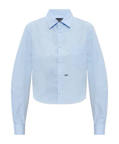 Dsquared2 Classic Mini Dean Shirt In Blue