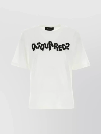 DSQUARED2 CLASSIC RIBBED CREW-NECK T-SHIRT