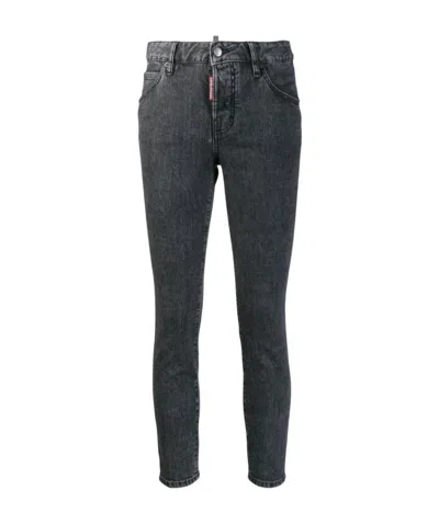 Dsquared2 Classic Skinny Jeans In Black
