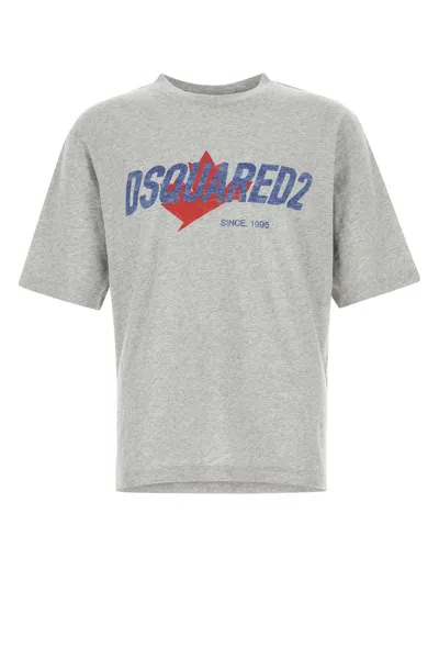Dsquared2 Classic T-shirt In Grey Melange
