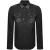 Dsquared2 Western Shirt Featuring Front Pockets In Black