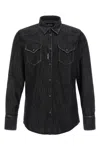 Dsquared2 Black Ibra West Shirt In Black