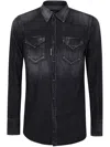 Dsquared2 Classic Western Shirt Clothing In Black