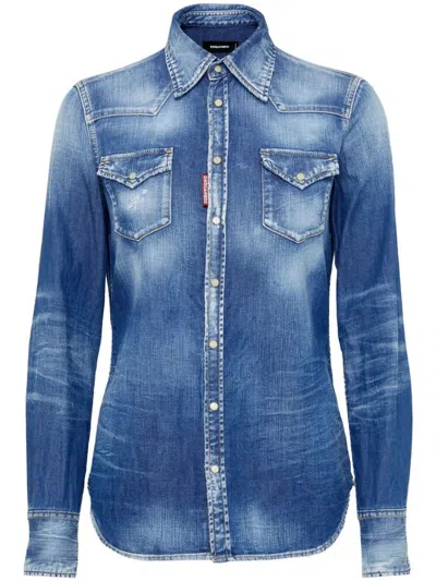 DSQUARED2 DSQUARED2 CLASSIC WESTERN SHIRT CLOTHING