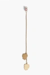 Dsquared2 Clip-on Single Maxi Earrings With Double Pendants
