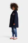 Dsquared2 Lined Blazer With Contrasting Cuffs In Blue