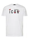 Dsquared2 Dsquared Women Icon Game Lover T-shirt In White