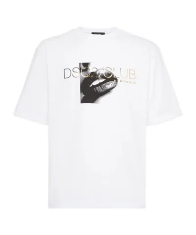 Dsquared2 Short Sleeve T-shirt In White