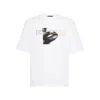 Dsquared2 Dsquared White Cotton T-shirt In White